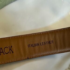 Elegant Black and Tan Women's Belt